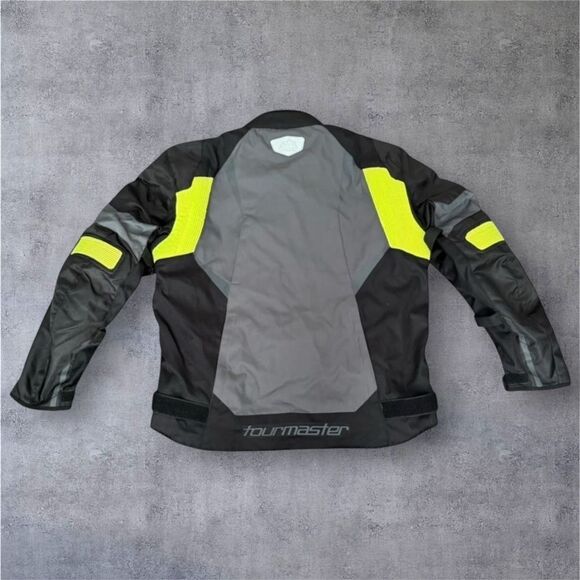 Tourmaster Intake High Visibility Motorcycle Jacket Men’s X-Large - Picture 5 of 15